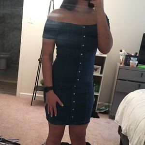 FashionNova Denim Dress